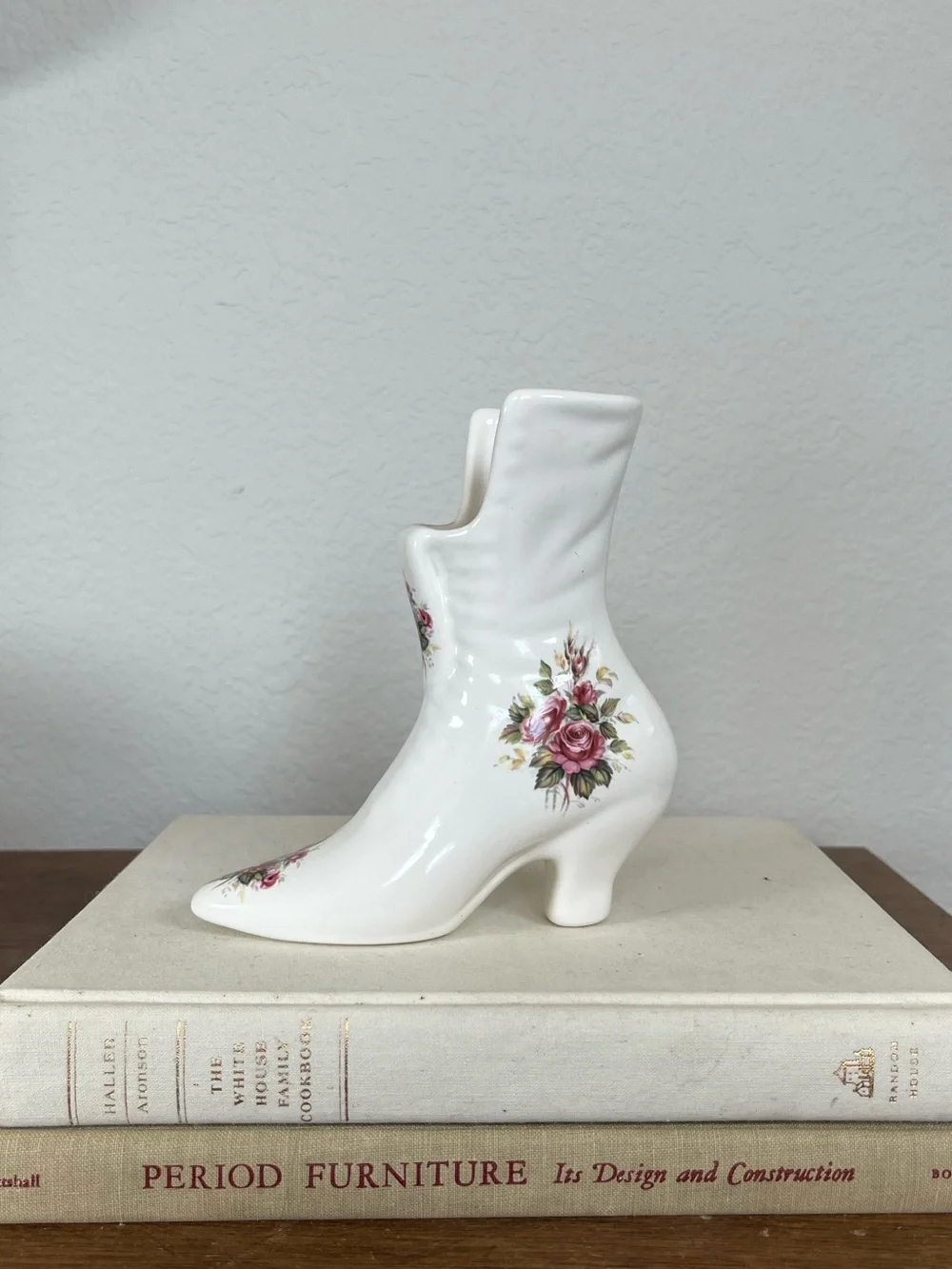 Victorian boot vase